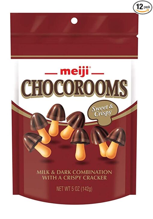 Meiji chocolate mushroom